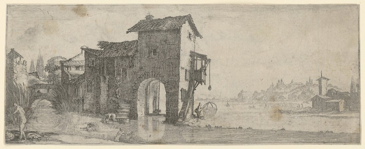 Moinho de água de Jacques Callot