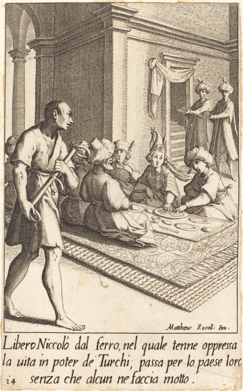 Nicolau de Jacques Callot after Matteo Rosselli