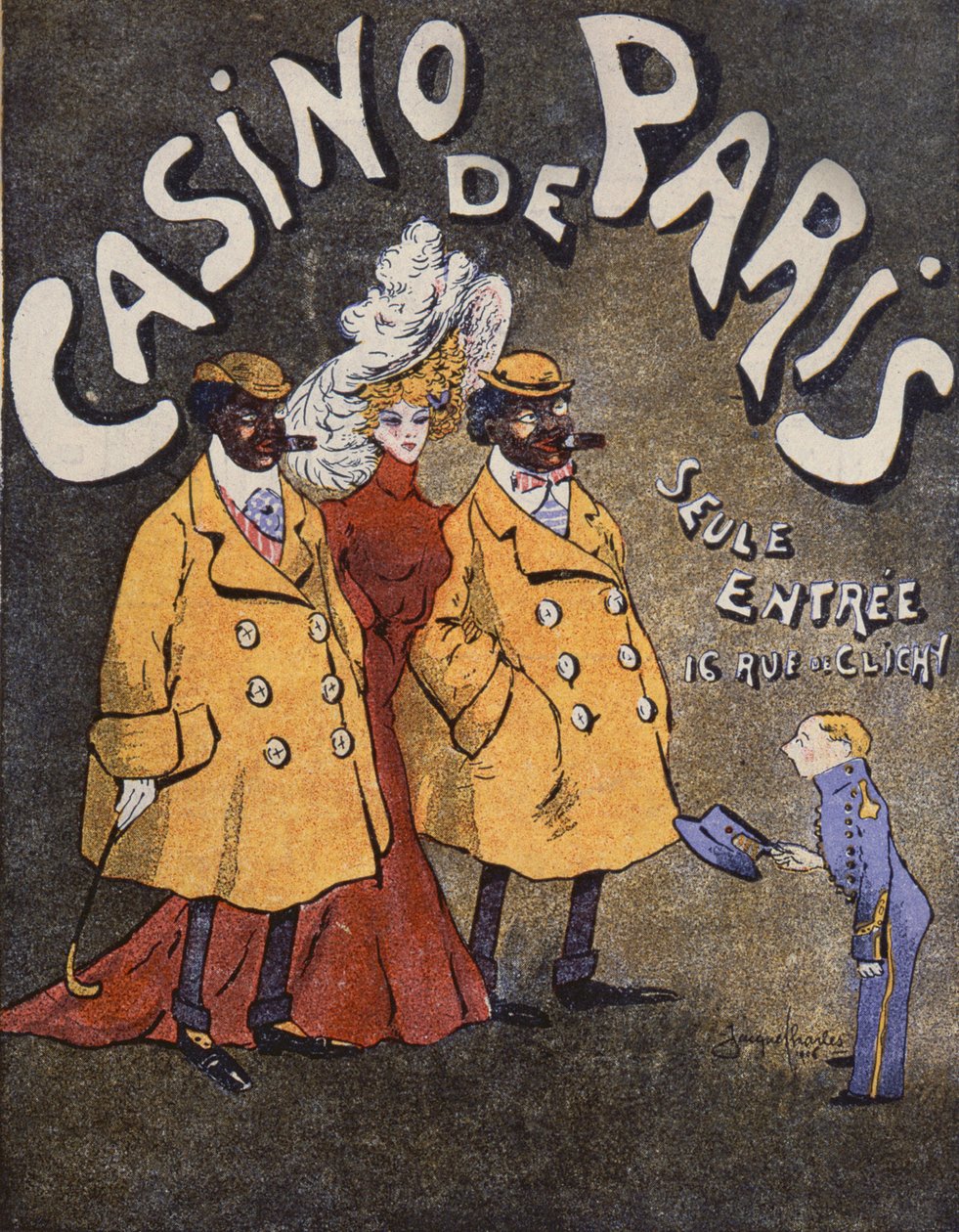 Programa Oficial do Casino de Paris, 1906 de Jacques Charles