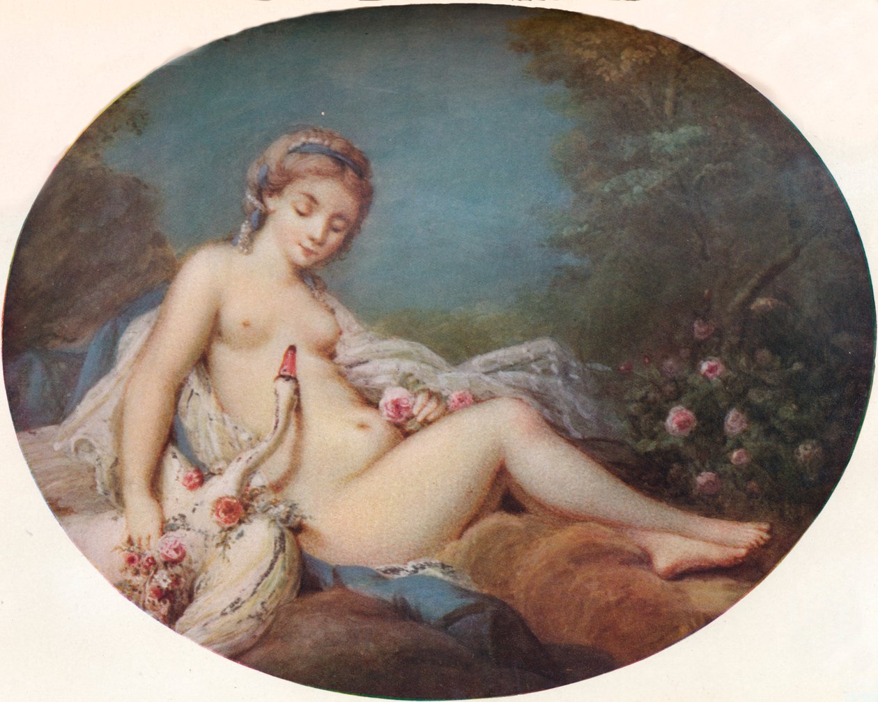 Leda, século 18, 1917 de Jacques Charlier