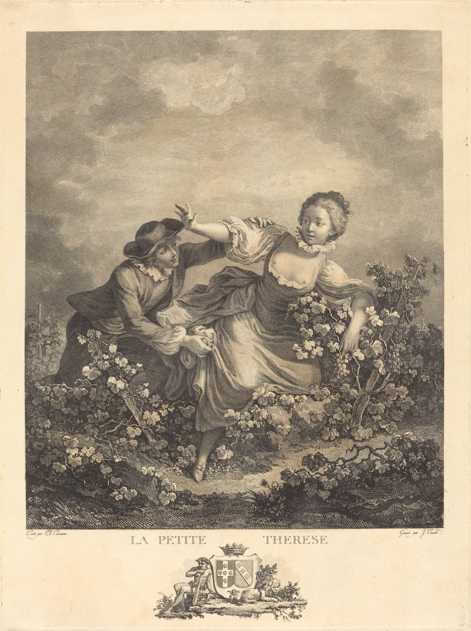 La Petite Teresa de Jacques Couché after Jacques Philippe Caresme