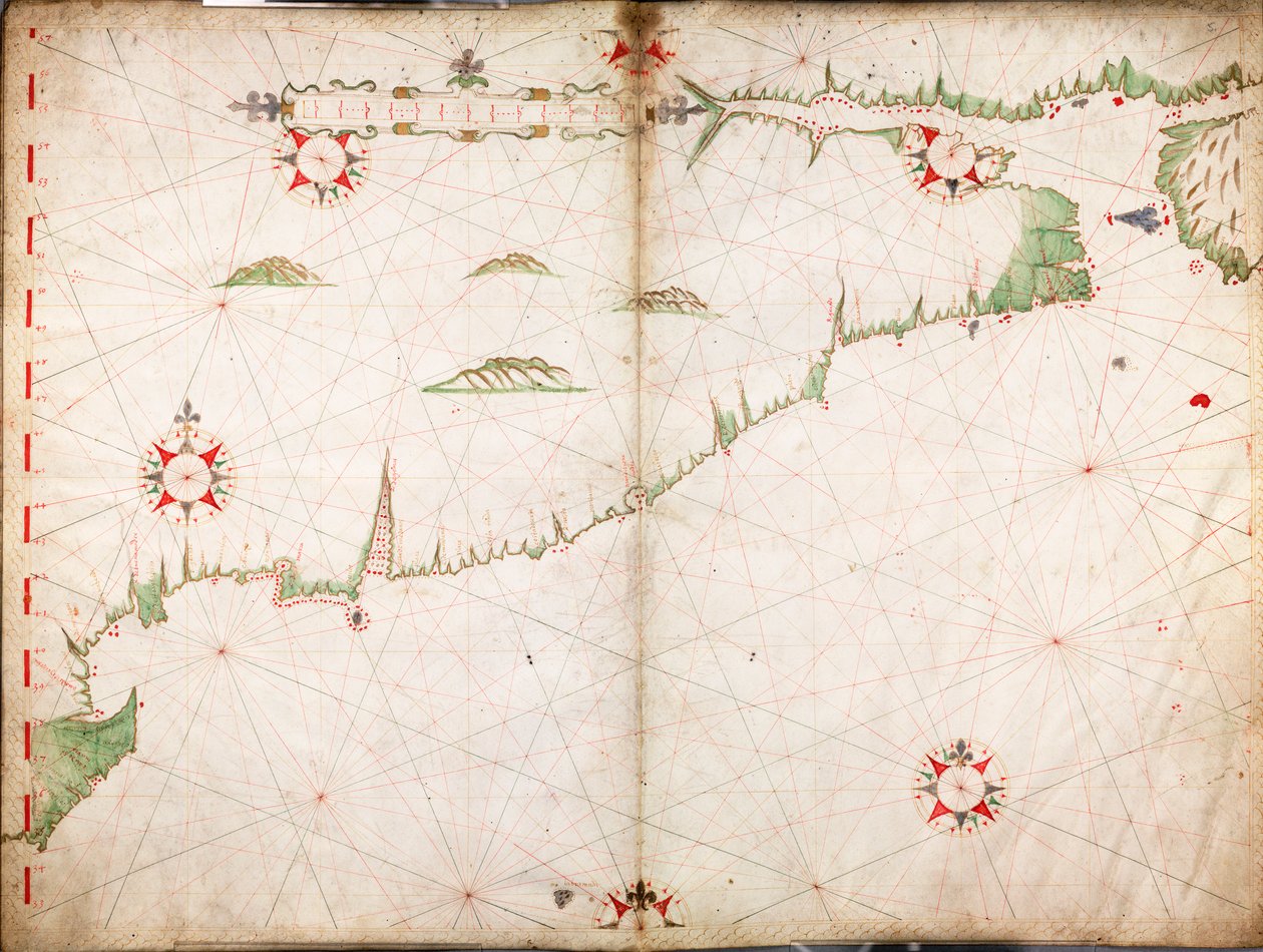 [América do Norte, costa atlântica]. de Jacques Dousaigo