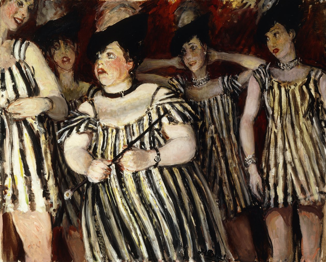 Festa da senhorita Elsa Maxwell mostrando Lady Peel à direita, de Jacques Emile Blanche