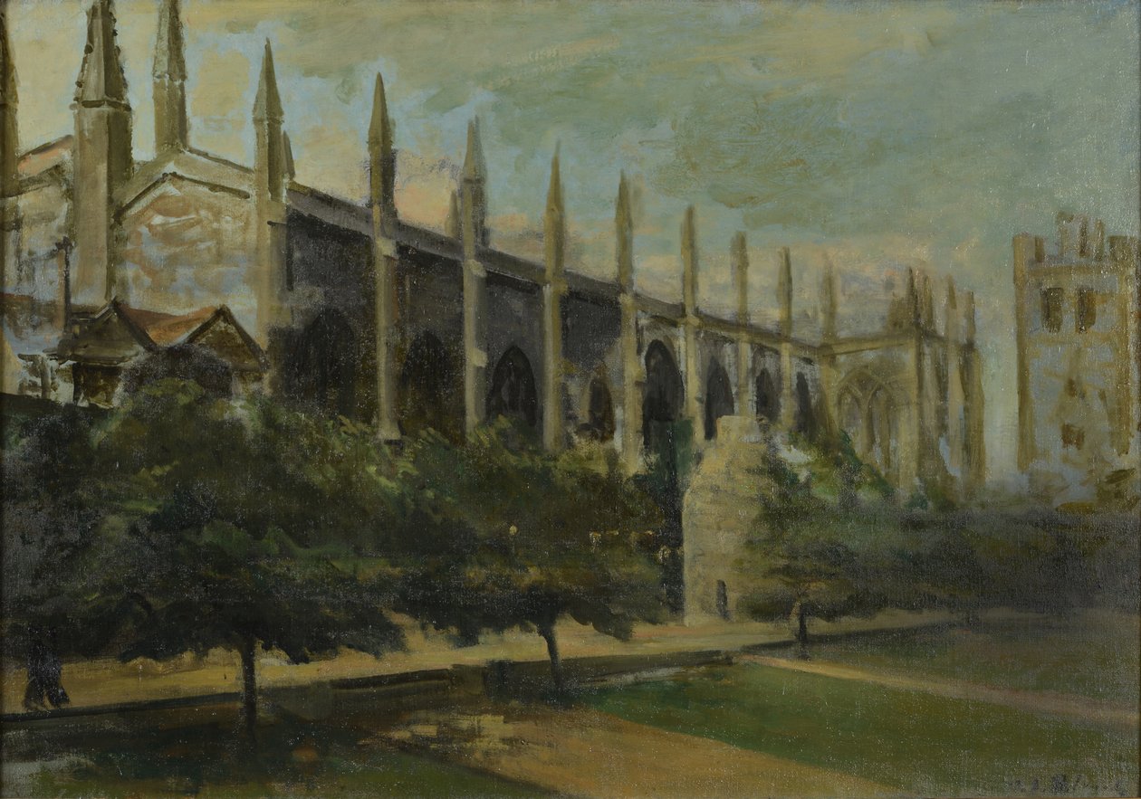 New College, Oxford de Jacques Emile Blanche