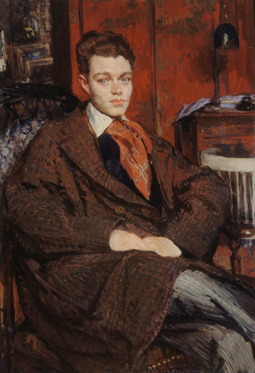 Retrato de René Crevel 1900-1935, 1928. de Jacques Emile Blanche
