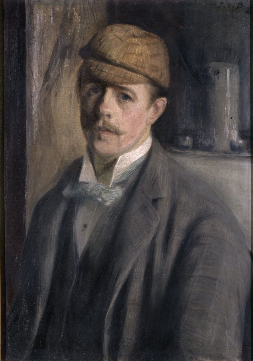 Auto-retrato, c. 1890. de Jacques Emile Blanche