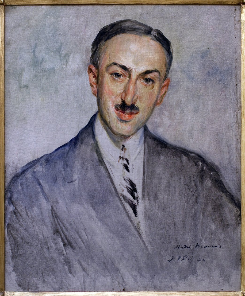 Estudo para o retrato de André Maurois (Emile Salomon Wilhelm Herzog de Jacques Emile Blanche