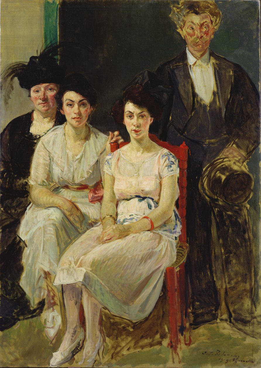 A Família Capelle, 1919 de Jacques Emile Blanche