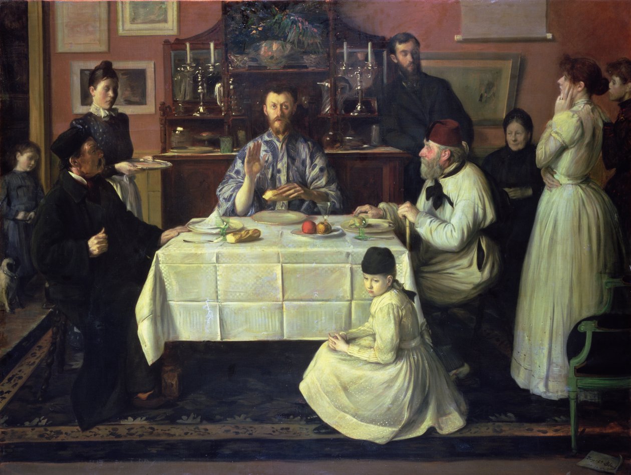 O Anfitrião, 1891-92 de Jacques Emile Blanche