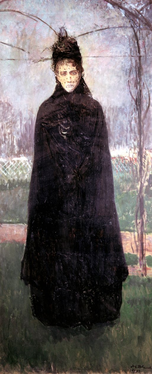 Virginia Oldoini 1837-99 Condessa de Castiglione, Memória de 1893, 1914 de Jacques Emile Blanche