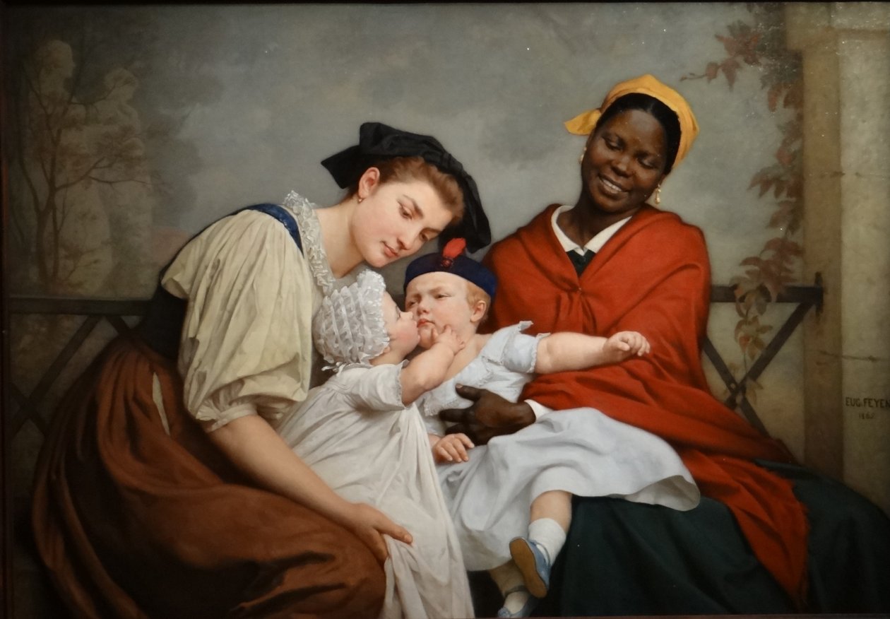 Francês: Le Baiser enfantin Le Baiser enfantin de Jacques Eugene Feyen