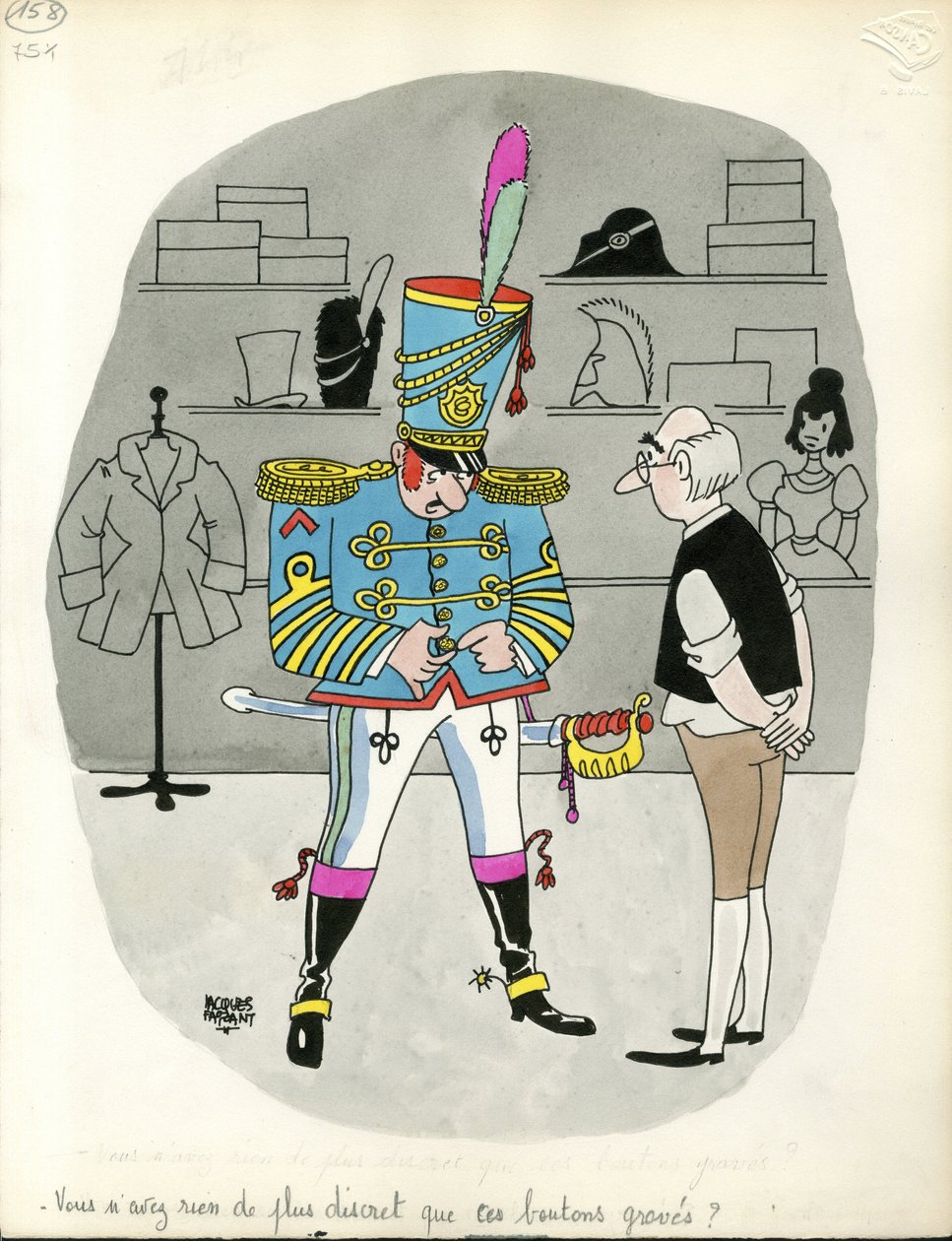 Dias de França, Satirique en Colours de Jacques Faizant