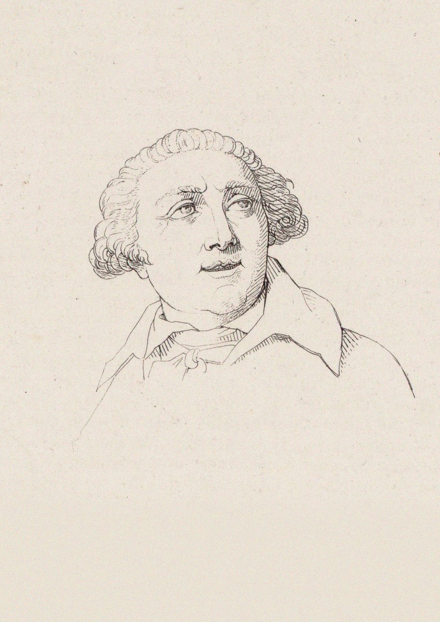 Retrato de Giovanni Paisiello 1740-1816. de Jacques Frémy