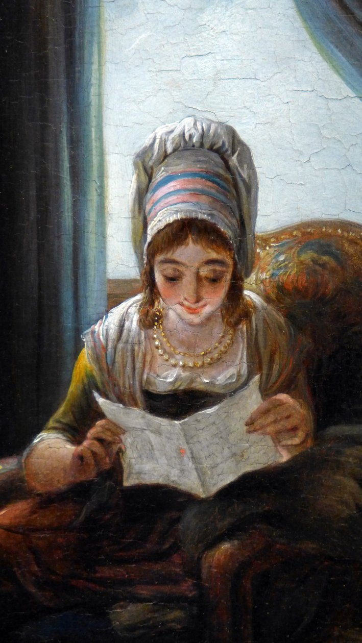 Leitura: detalhe de Jacques Gamelin