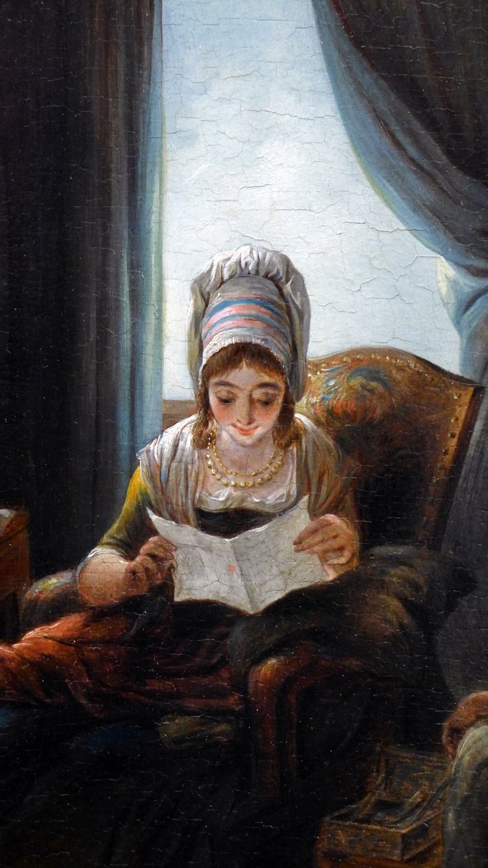 Leitura: detalhe de Jacques Gamelin