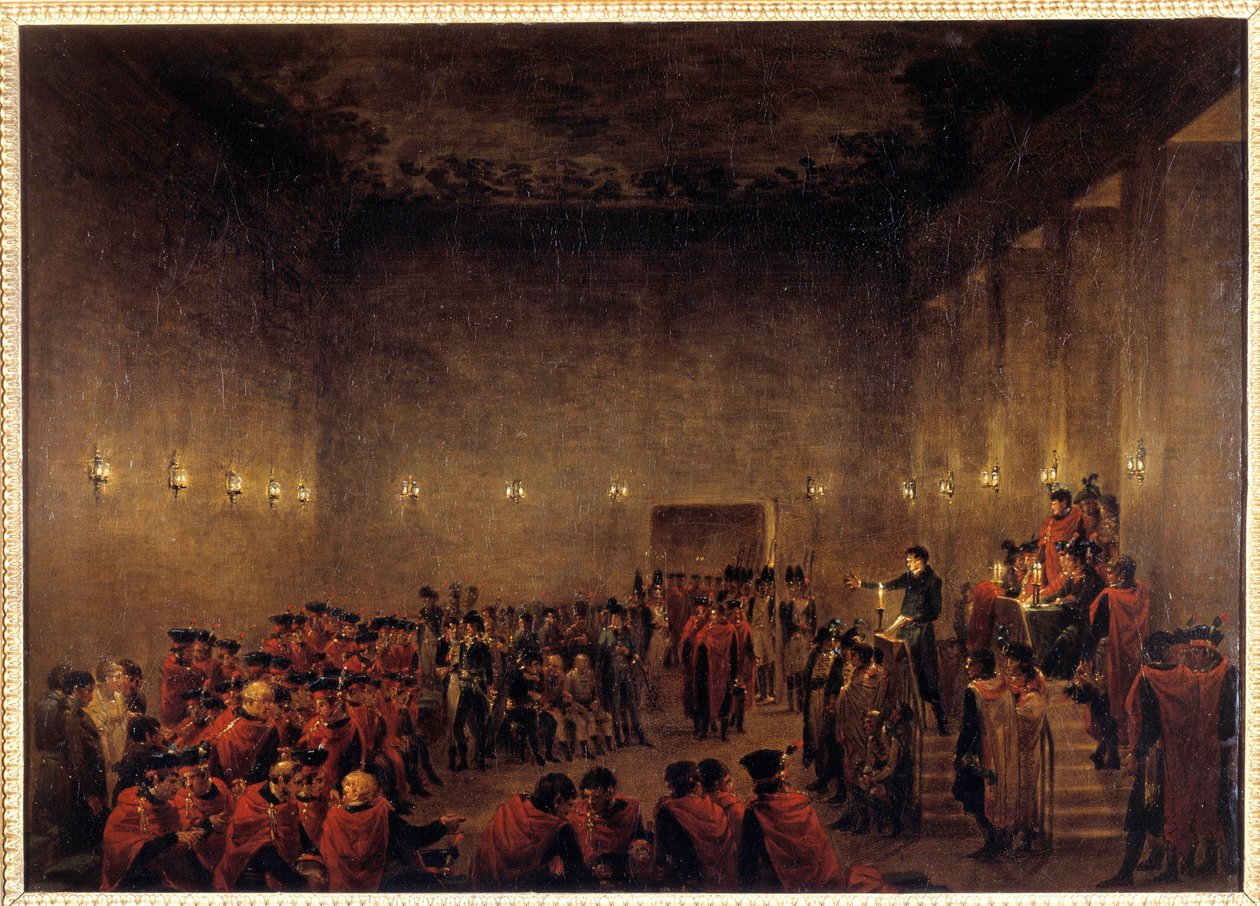 O 18º Brumaire ano VIII de Jacques Henri Sablet