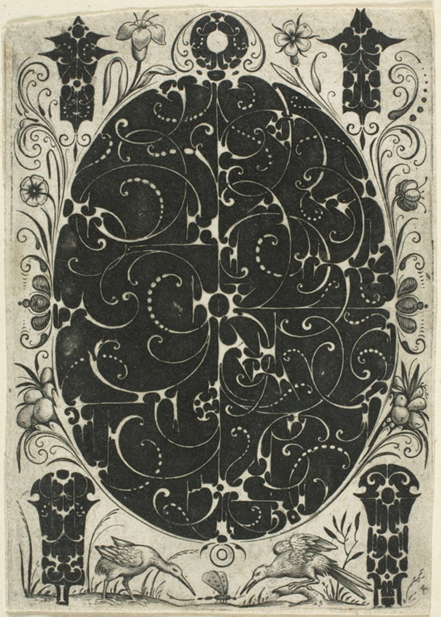 Placa Ornamental IV de Jacques Hurtu