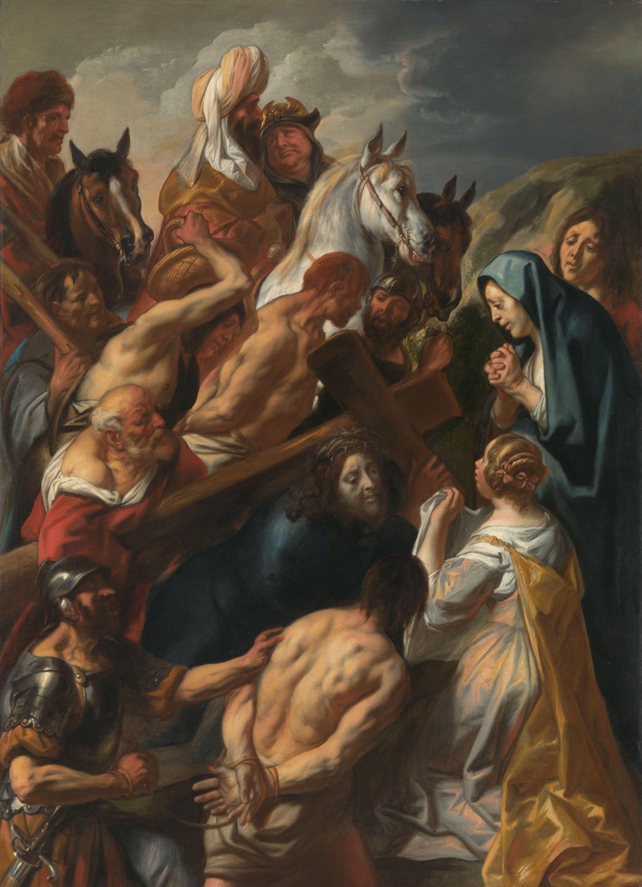 Cristo a caminho do Calvário de Jacques Jordaens
