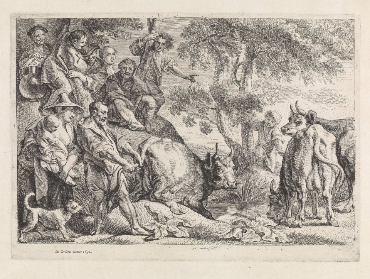 Hércules em Cacus de Jacques Jordaens