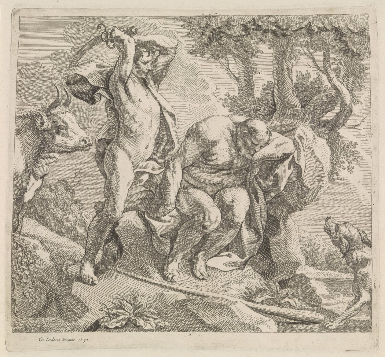 Mercúrio e Argus de Jacques Jordaens