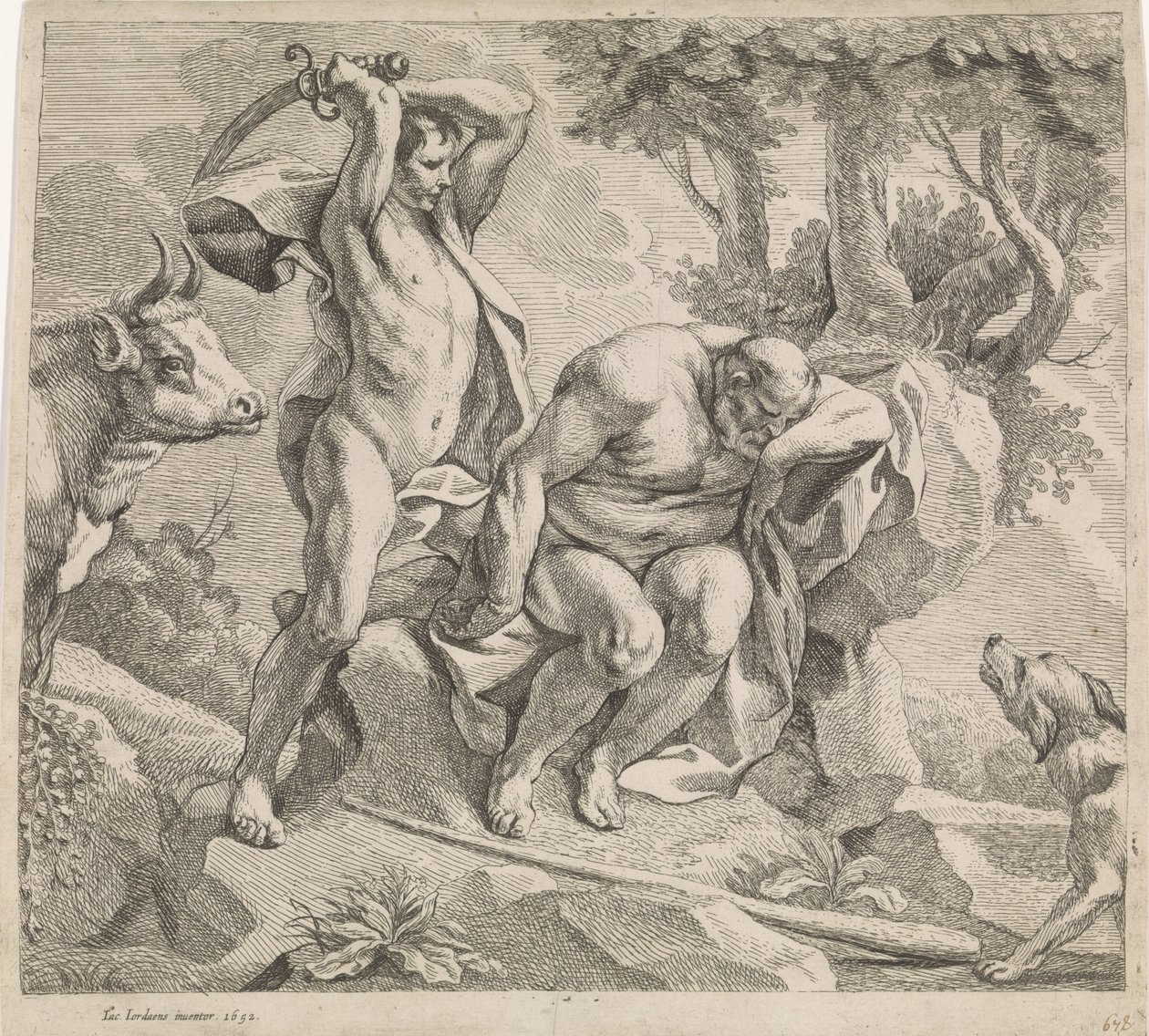 Mercúrio em Argus de Jacques Jordaens