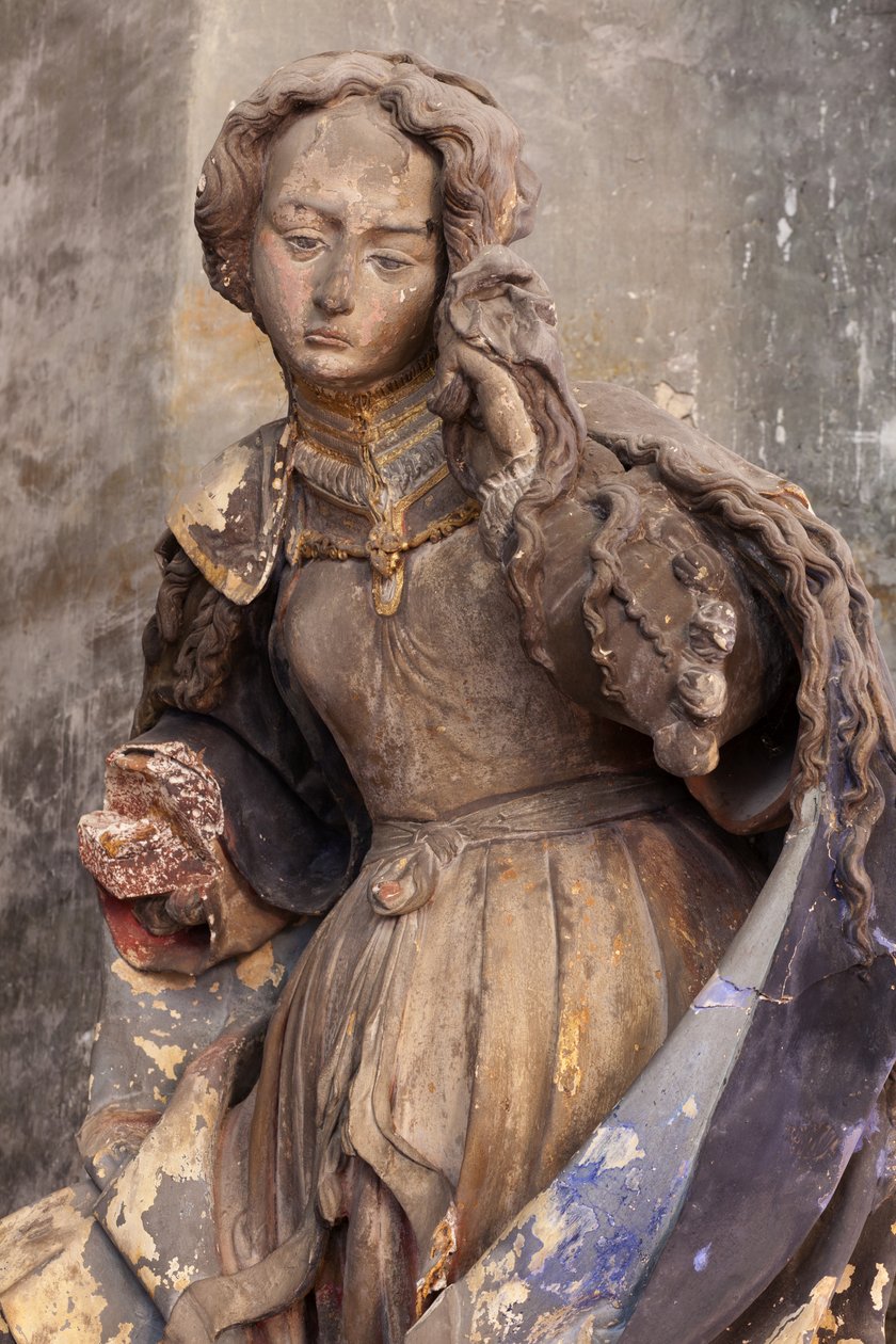 Santa Maria Madalena (gesso pintado) de Jacques Jubert