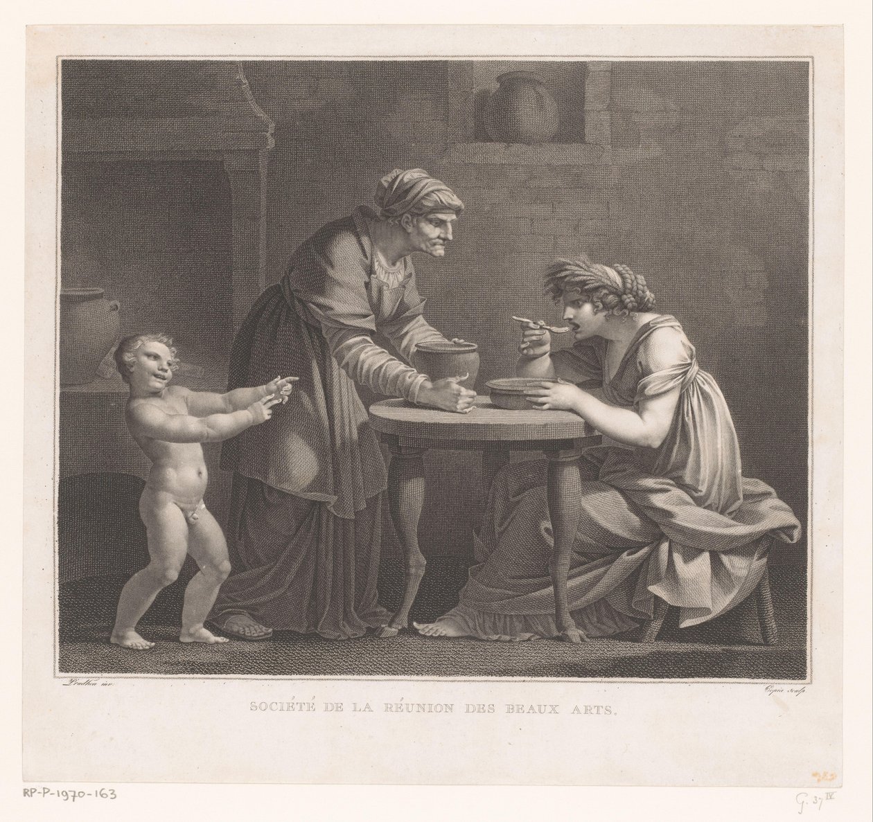 O escárnio da Ceres
La Vengeance de Ceres de Jacques Louis Copia