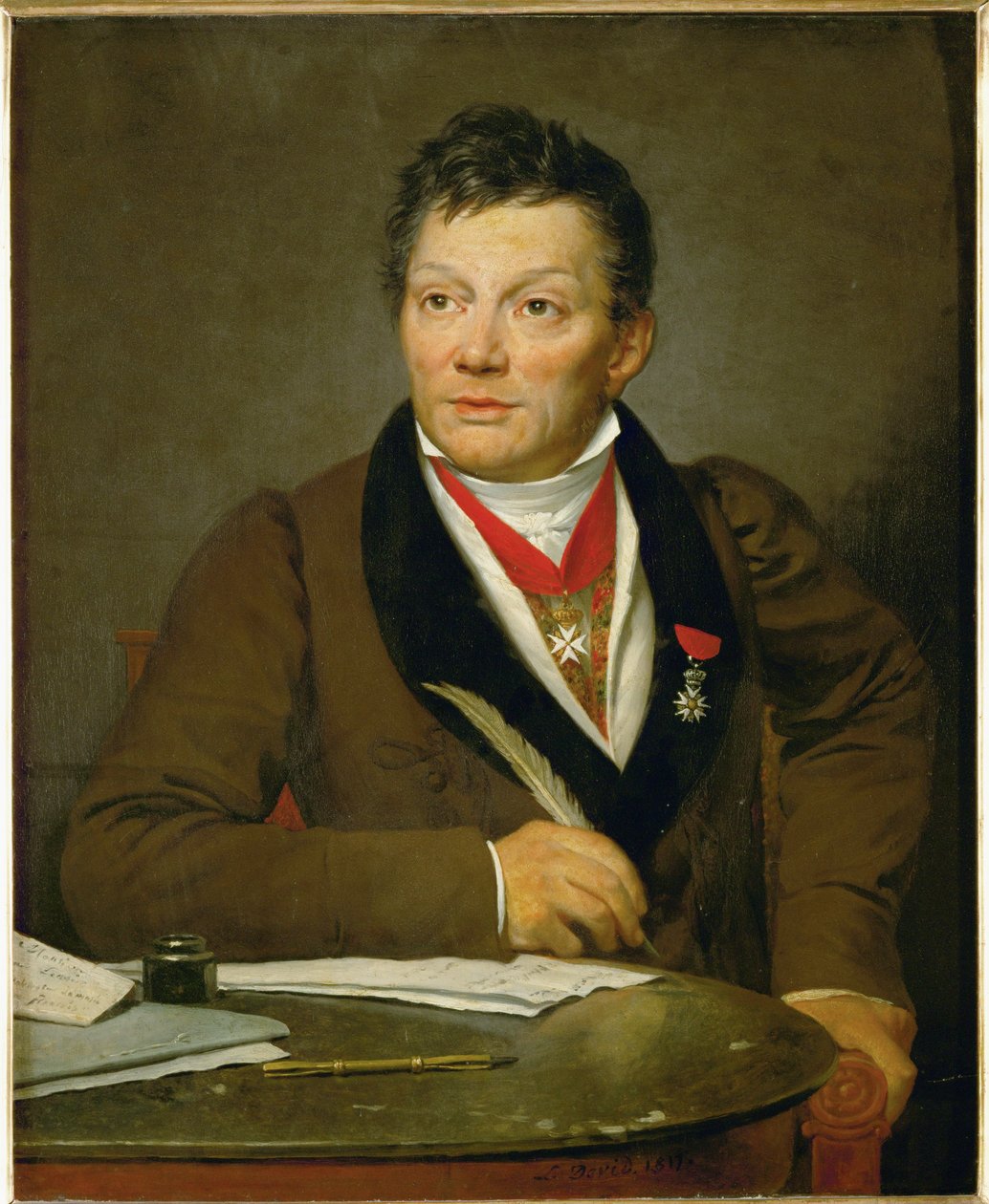 Alexandre Lenoir, fundador do Museu dos Monumentos Franceses ... de Jacques Louis David