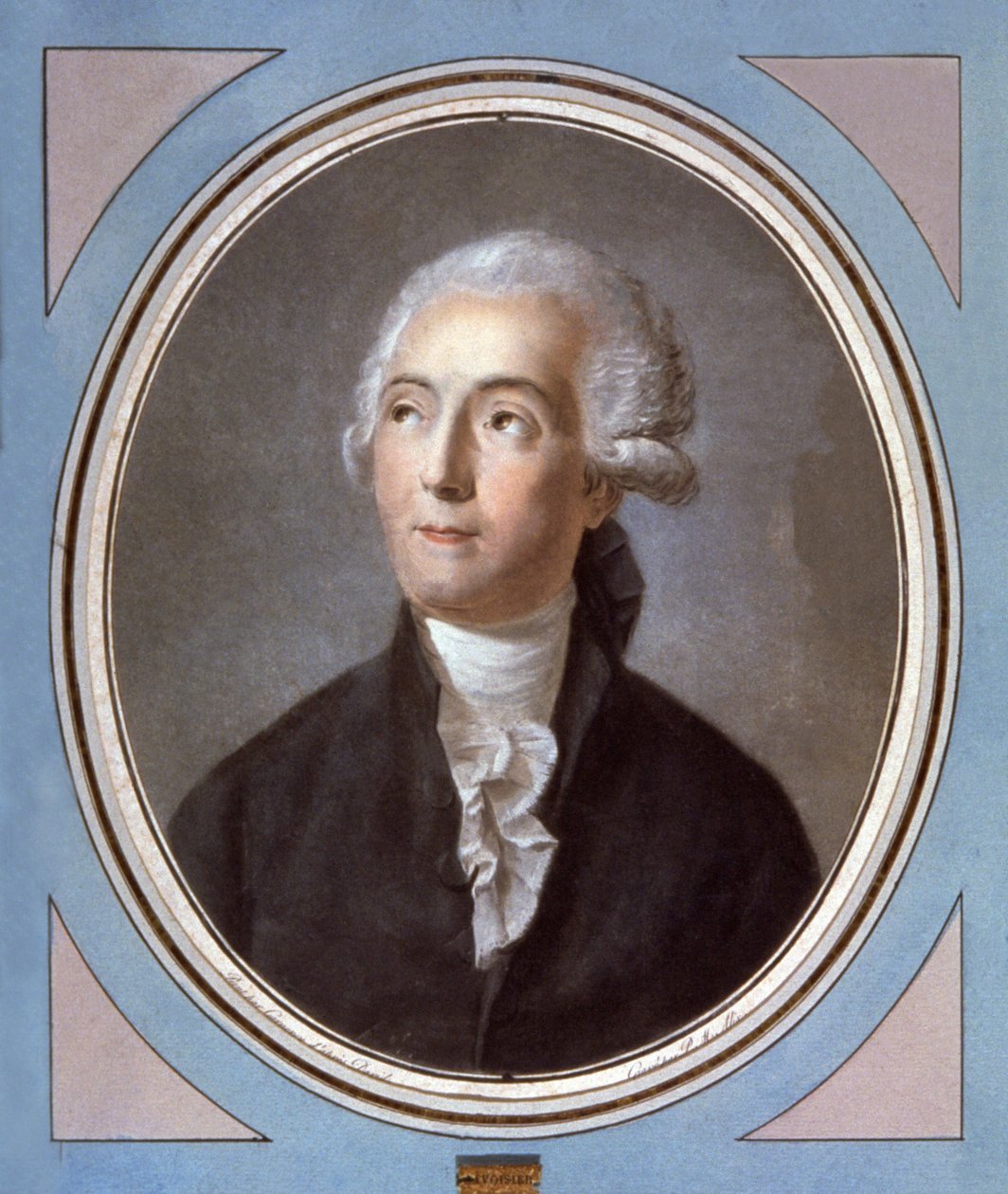Antonio Lavoisier. vs. 1790 (pintura) de Jacques Louis David