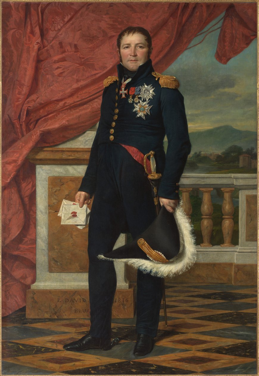 General Étienne-Maurice Gérard (1773–1852) de Jacques Louis David