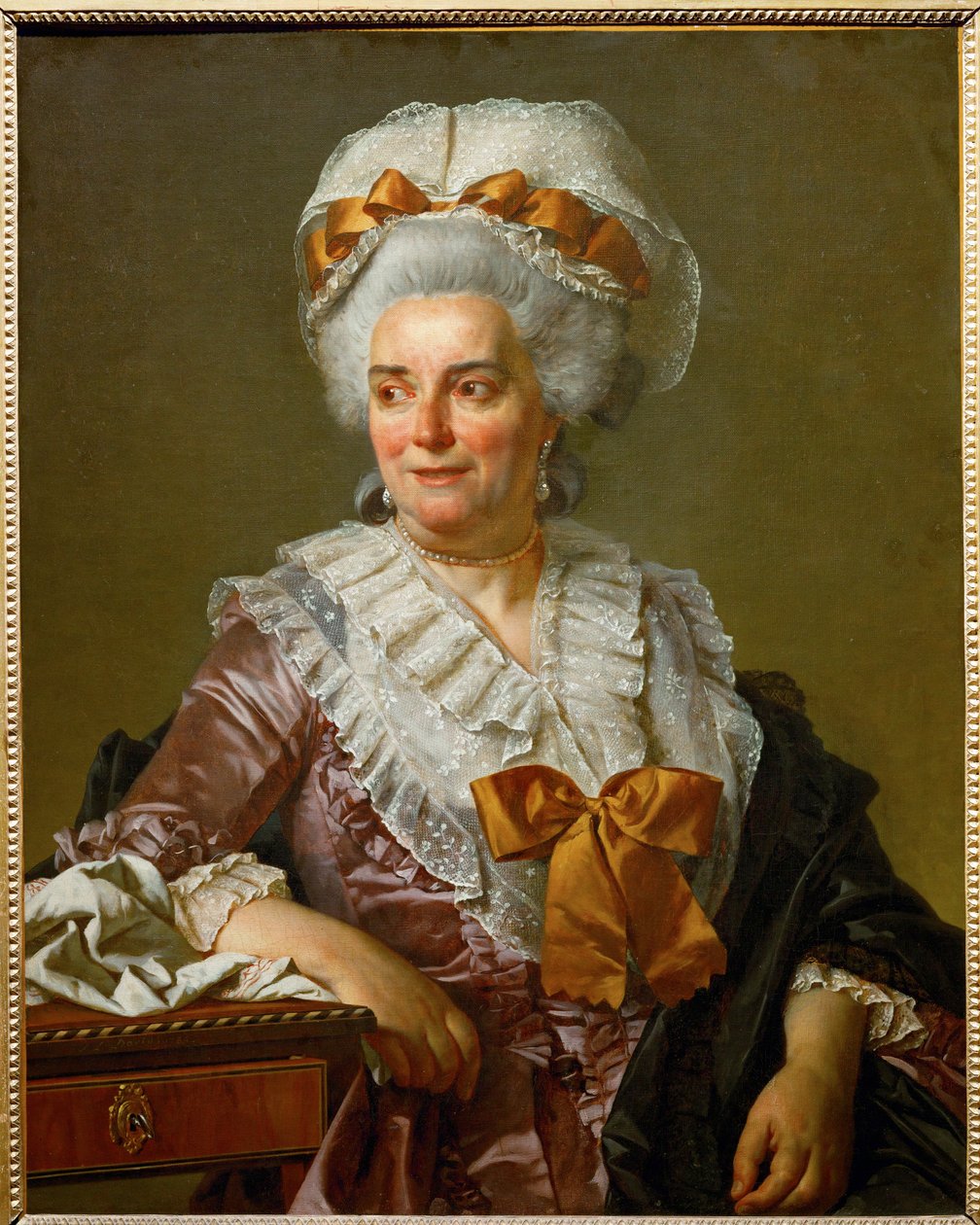 Genevieve Jacqueline Pecoul, a sogra do pintor ... de Jacques Louis David