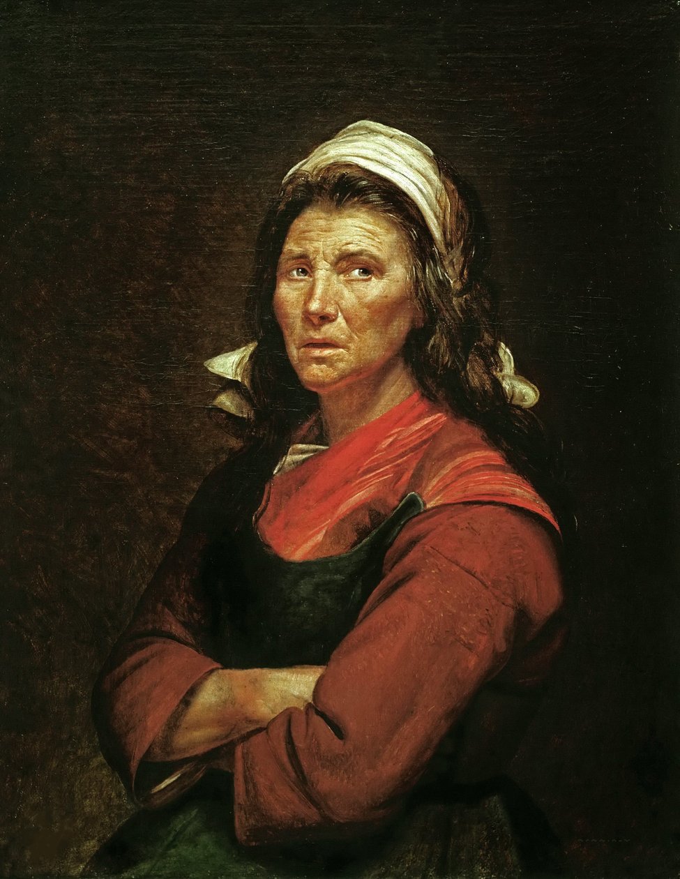 O vendedor de legumes, 1789. de Jacques Louis David