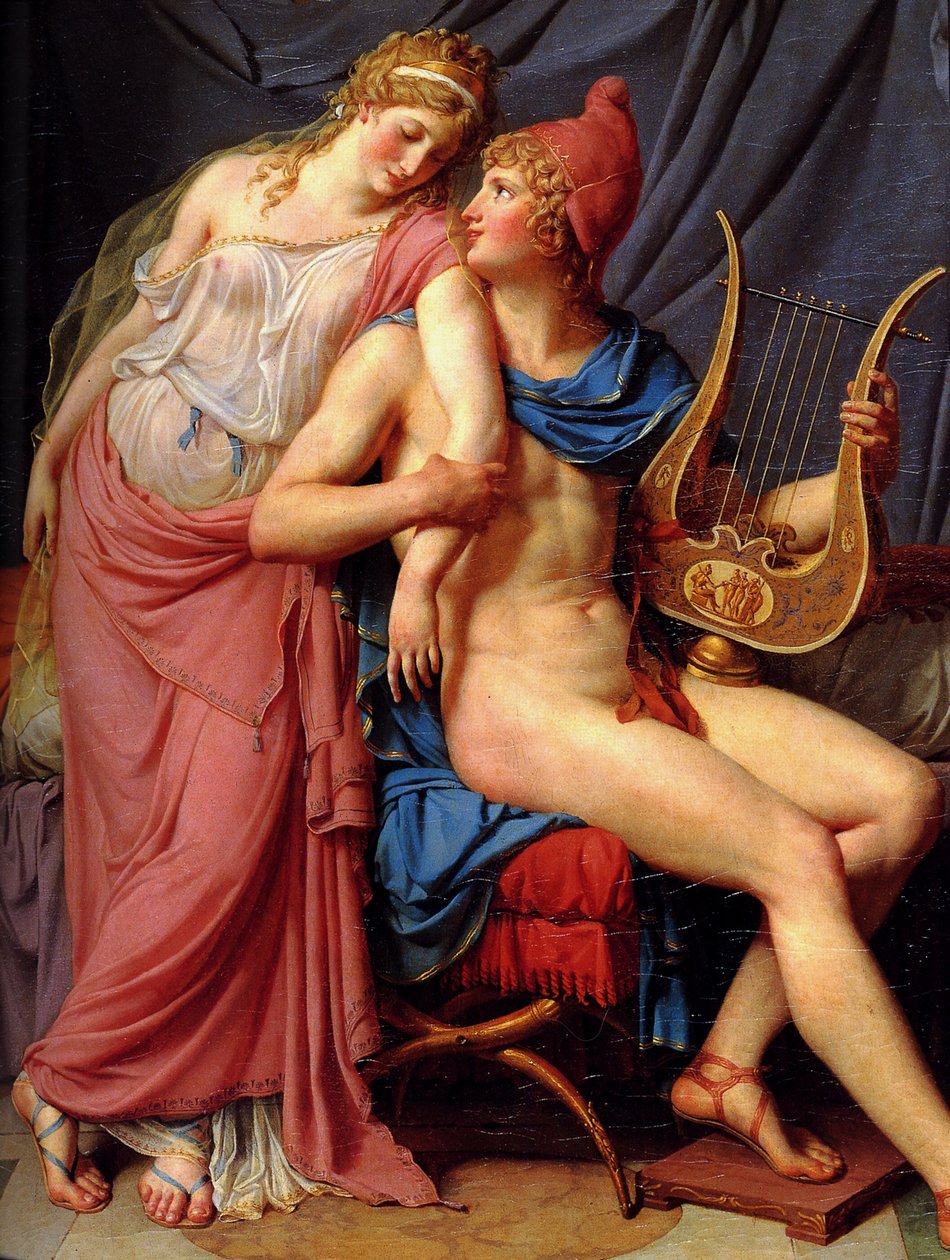 Paris e Helen de Jacques Louis David