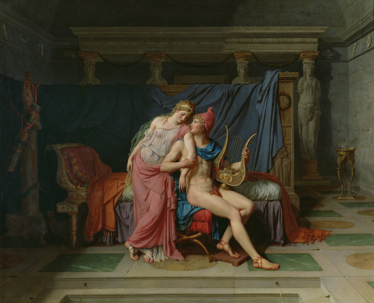 Paris e Helen de Jacques Louis David