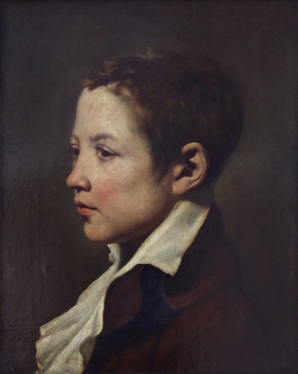 Retrato de um menino de Jacques Louis David