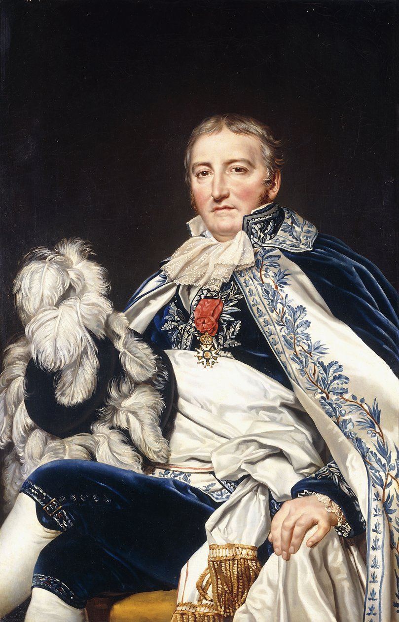 Retrato do Conde Francês de Nantes de Jacques Louis David
