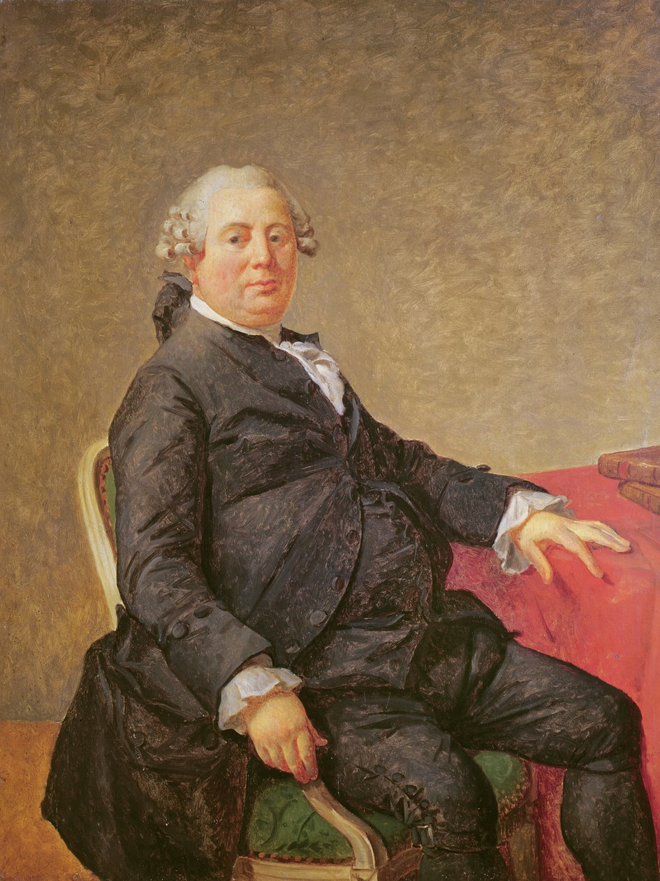 Retrato de Philip Lawrence de Joubert (1729-82) de Jacques Louis David
