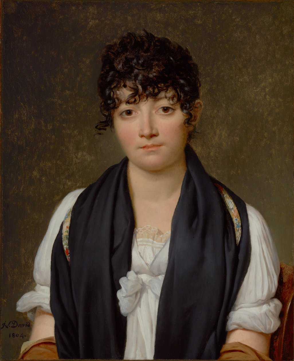 Retrato de Suzanne Le Peletier de Saint-Fargeau de Jacques Louis David