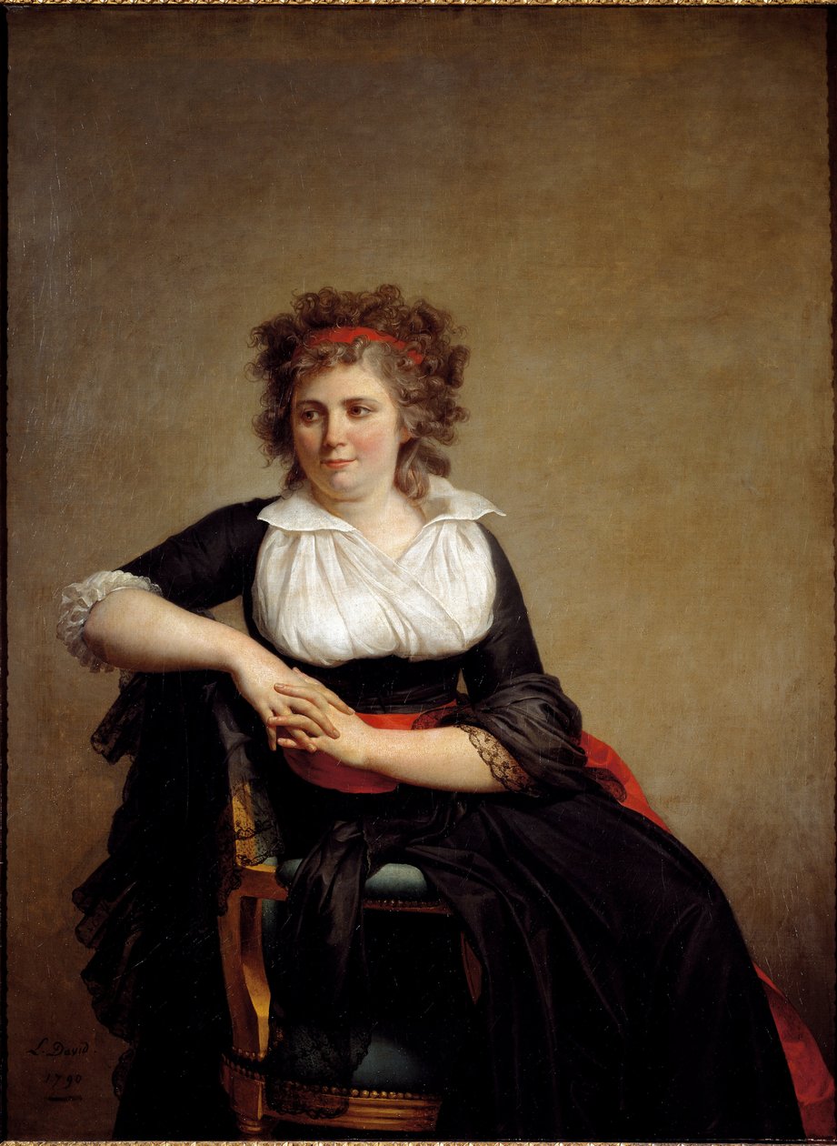 Retrato de Jeanne Robertine Rilliet Marquise d