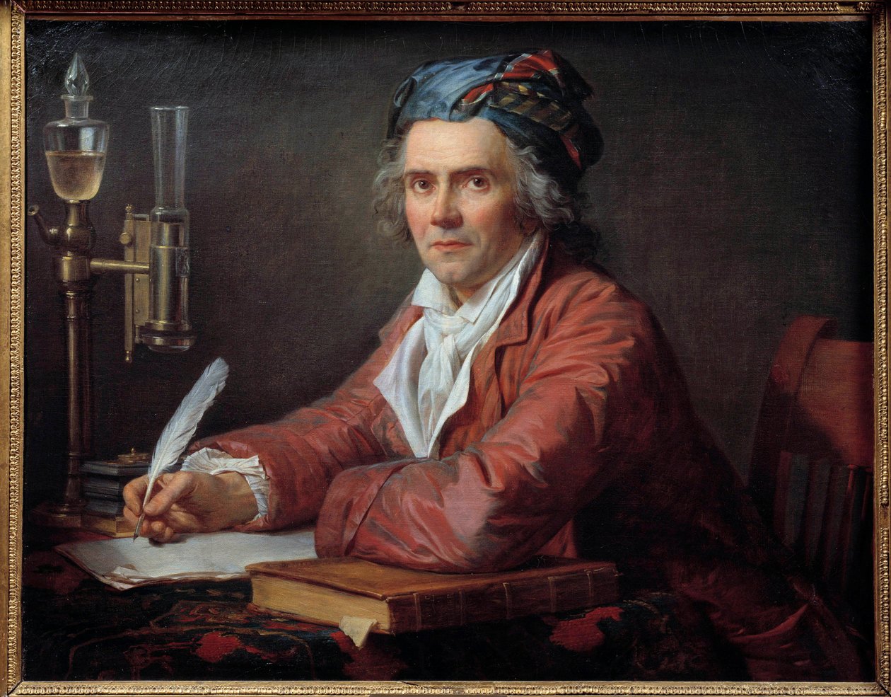 Retrato do médico Alphonse Leroy de Jacques Louis David