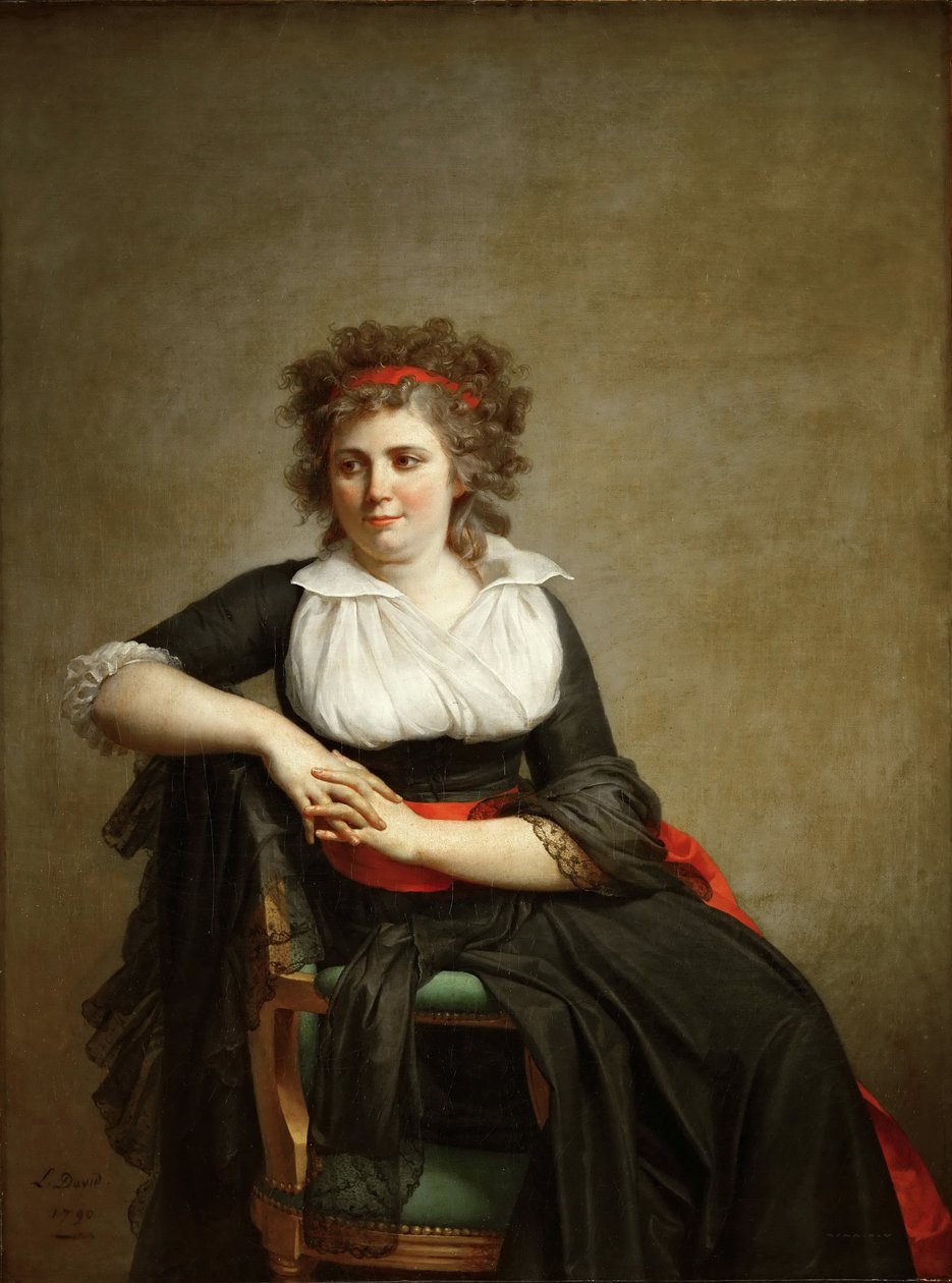 Robertine Tourteau, Marquise dOrvilliers 1772-1862 de Jacques Louis David