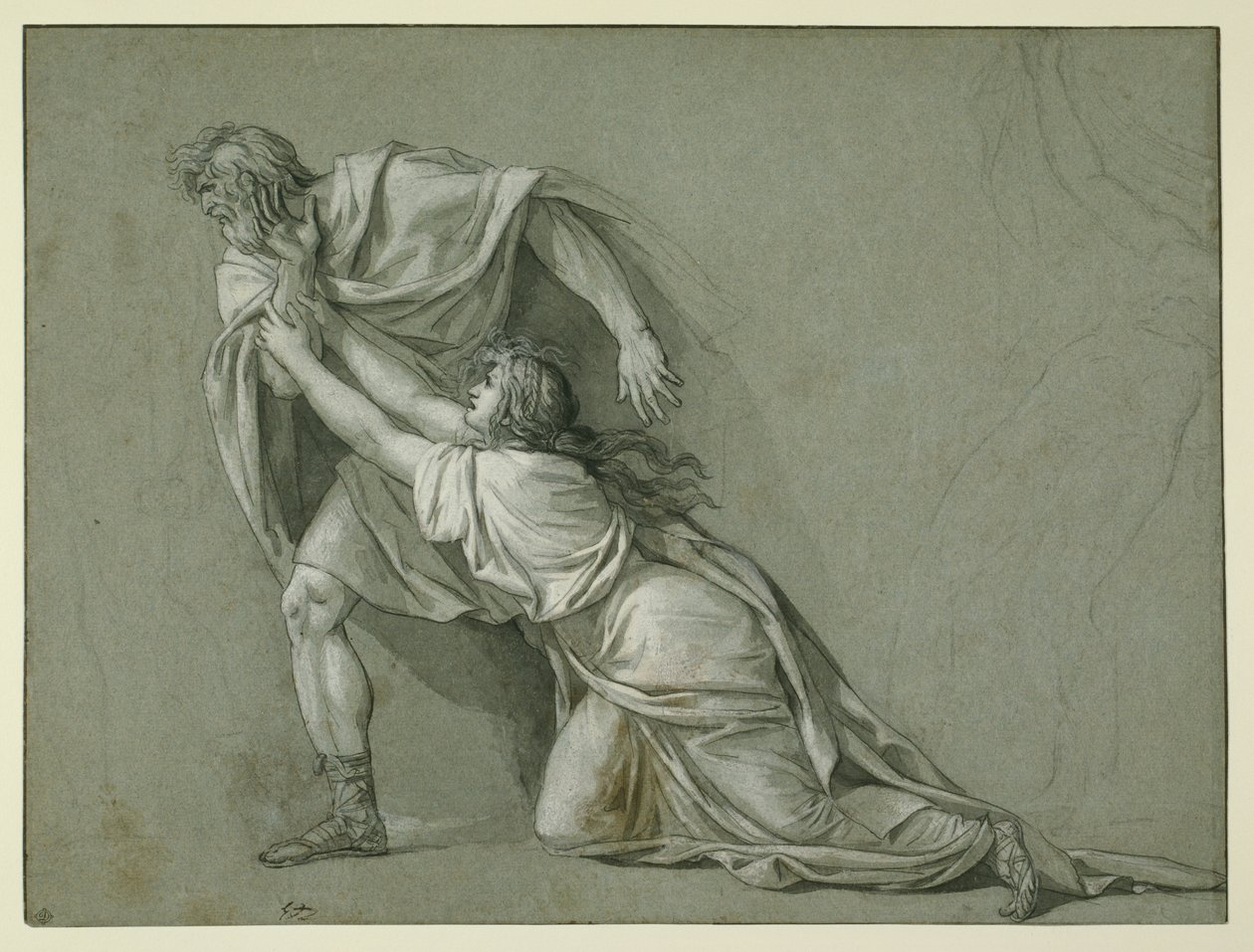 Partida de Marco Átilio Regulus para Cartago de Jacques Louis David