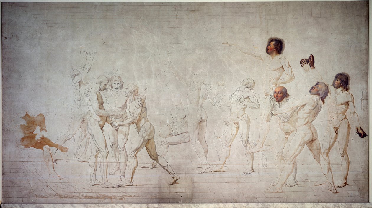 O juramento do jogo da palma (20 de junho de Jacques Louis David
