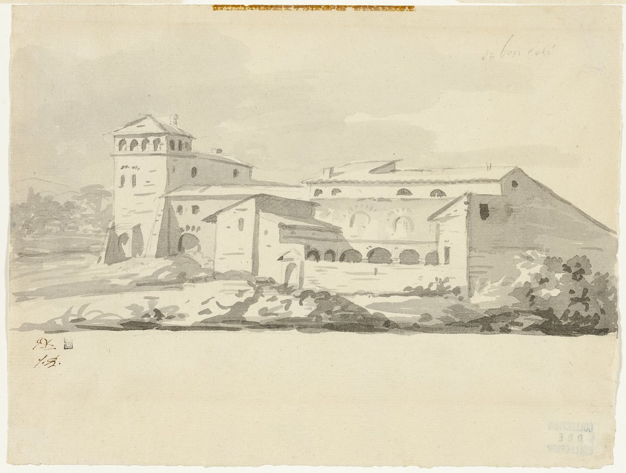 Vila na Campanha de Jacques Louis David