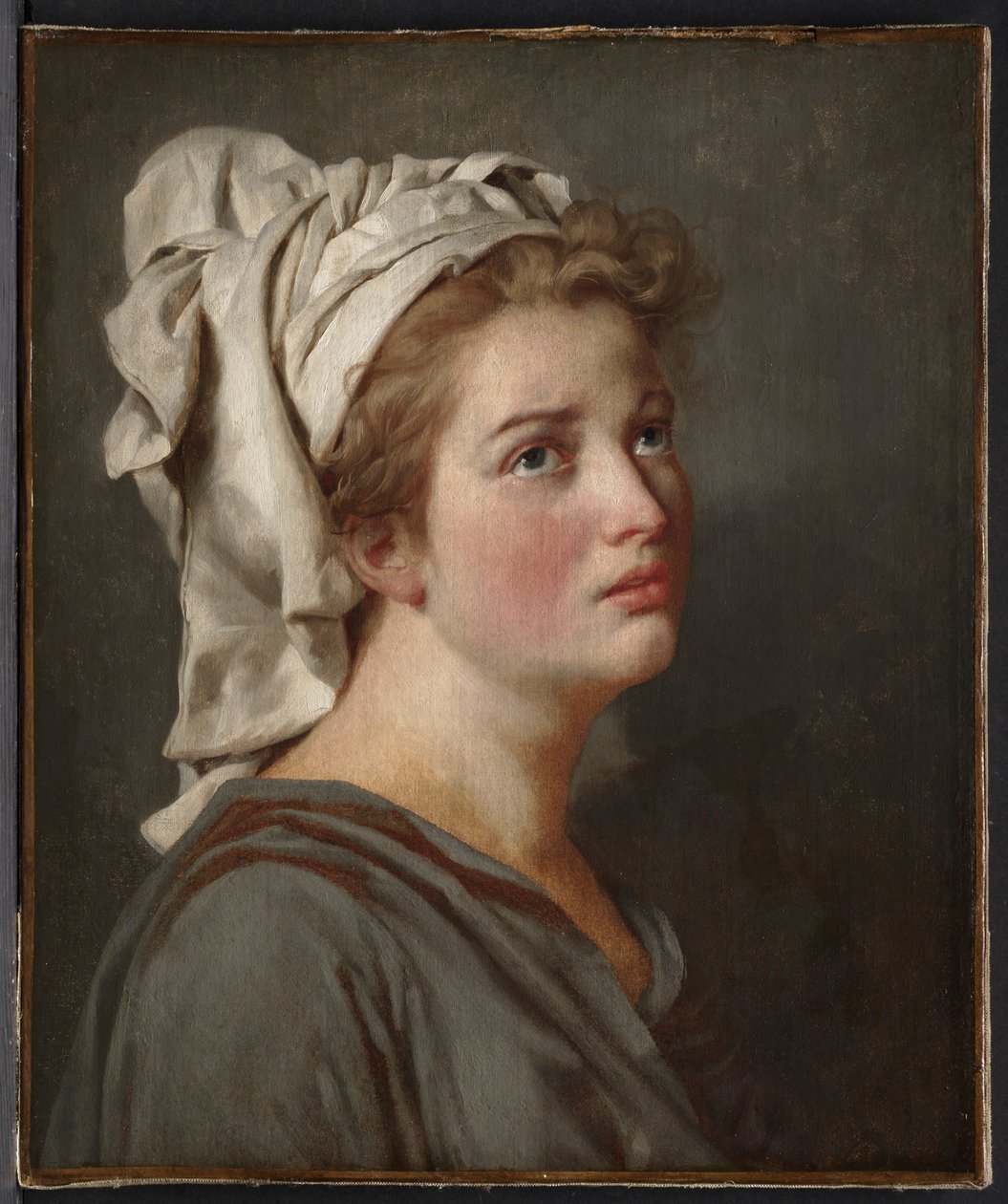 Jovem com um turbante de Jacques Louis David