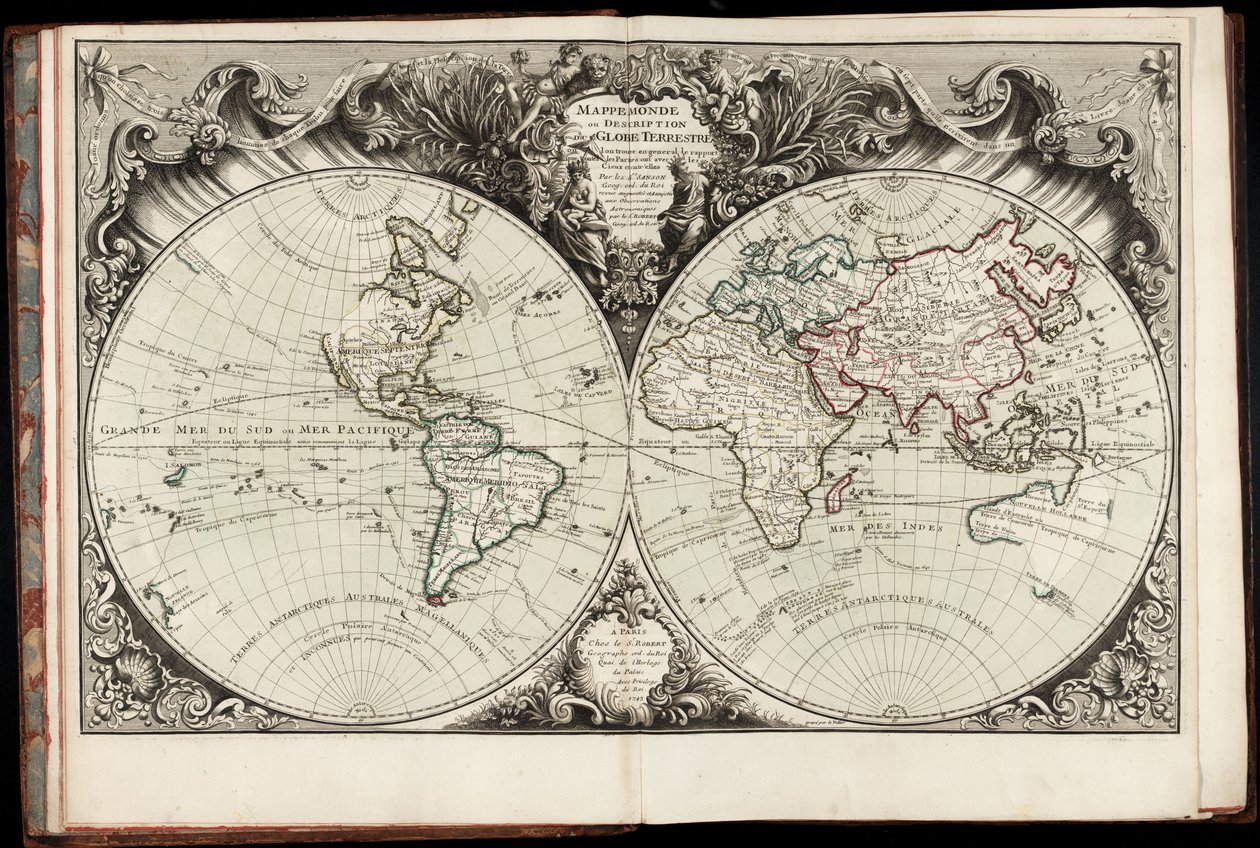 Mapas e planos da América. LOC 2003623376-19 de Jacques Nicolas Bellin