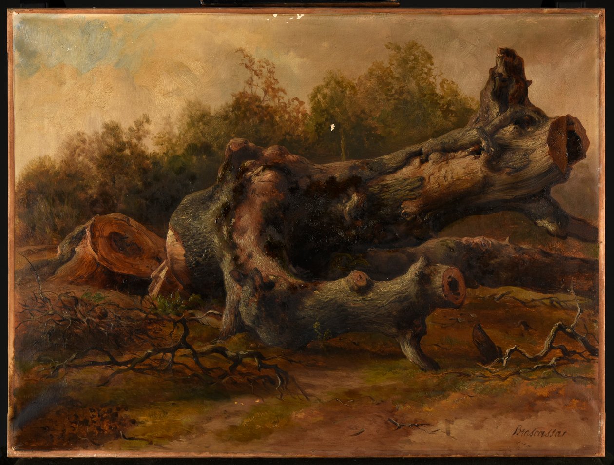 Árvore de corte de Jacques Raymond Brascassat