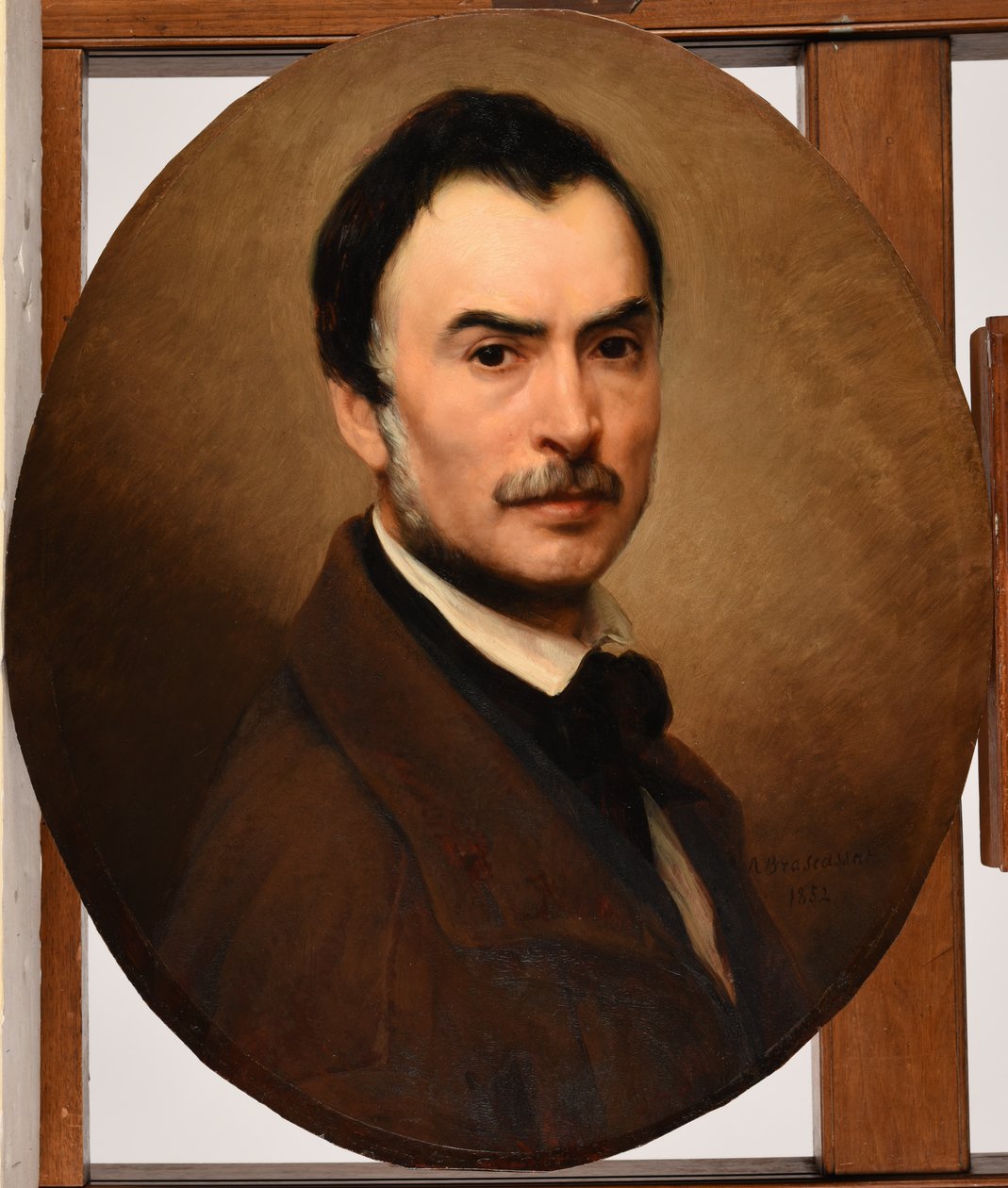 Autorretrato de Jacques Raymond Brascassat