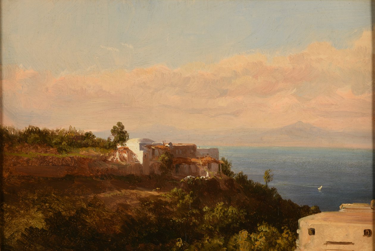 Paisagem italiana de Jacques Raymond Brascassat