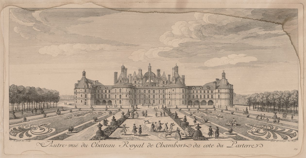 Chateau Chambord dos jardins de Jacques Rigaud